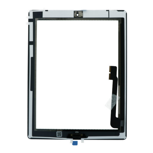 Touch Screen + Touch Screen Adhesive with Home Button for iPad 3 White OEM