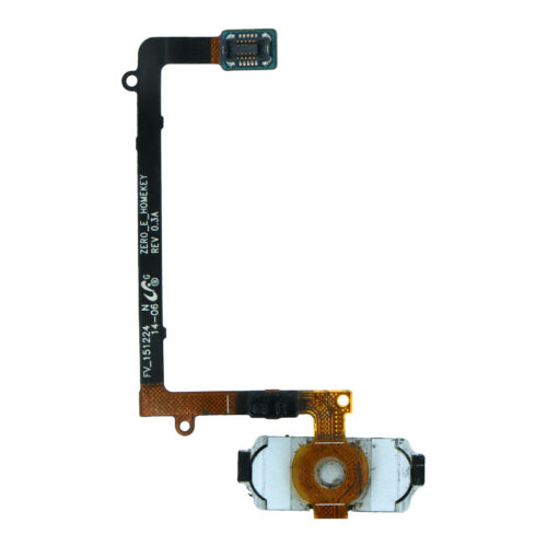 Fingerprint Sensor Flex Cable for Samsung Galaxy S6 edge Black Pulled