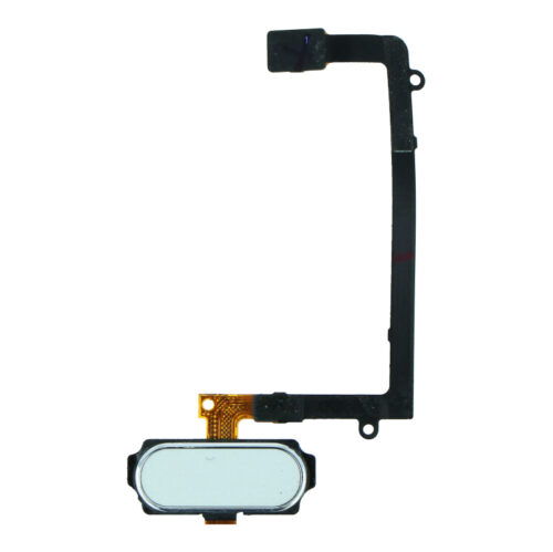 Fingerprint Sensor Flex Cable for Samsung Galaxy S6 edge White Pulled