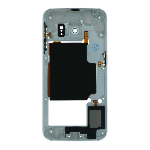 Middle Frame for Samsung Galaxy S6 edge Silver Premium