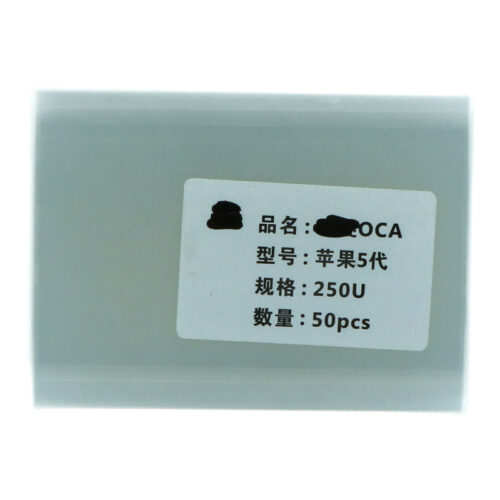50Pcs OCA Adhesive Stickers for iPhone 5/5s/5c/SE/iPod Touch 5