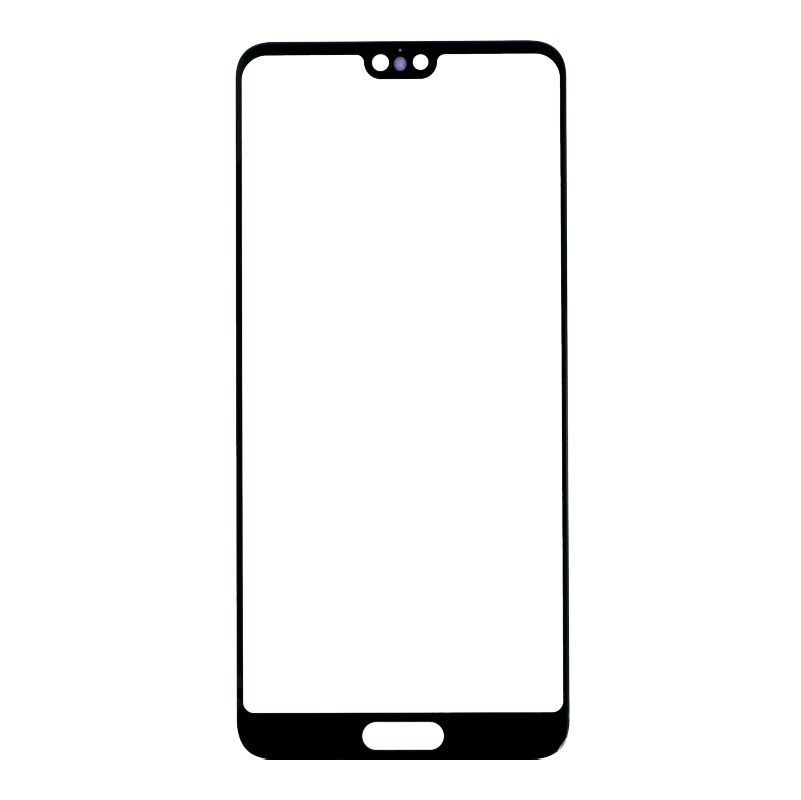 Glass Lens without Oleafobic Layer for Huawei P20 Black OEM