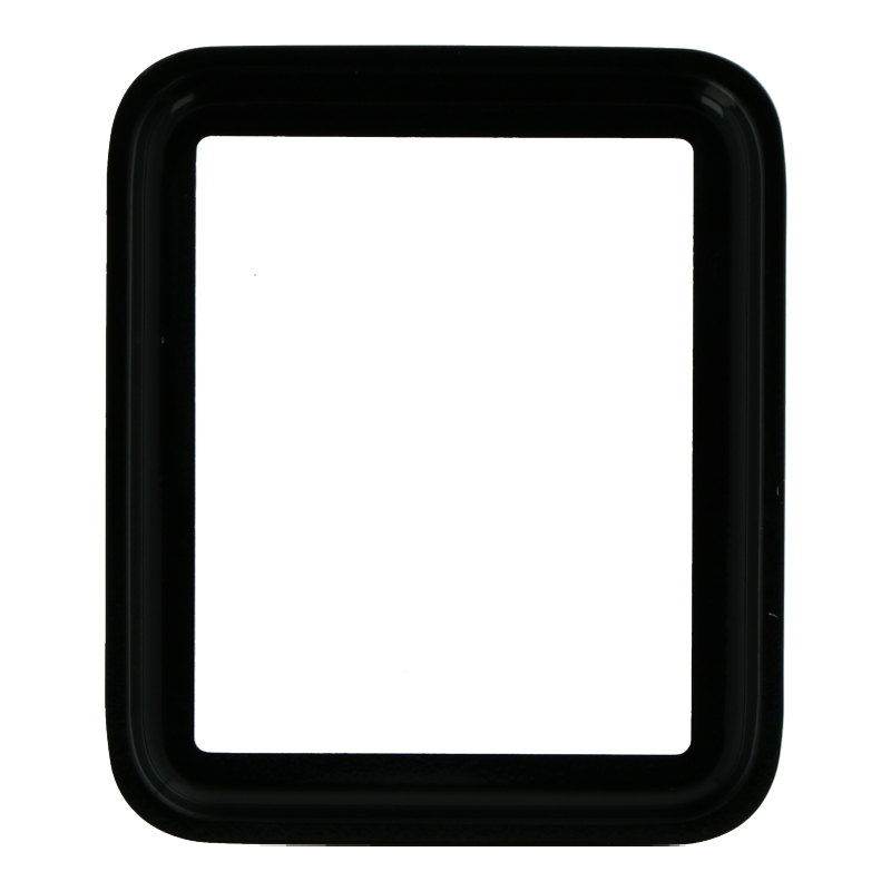 42mm Glass Lens for Apple Watch Series 3 42mm Black HQ