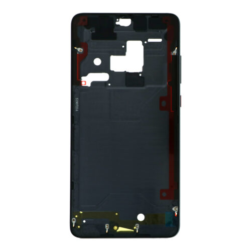 Front Housing with Side Buttons for Huawei Mate 20 Black Premium