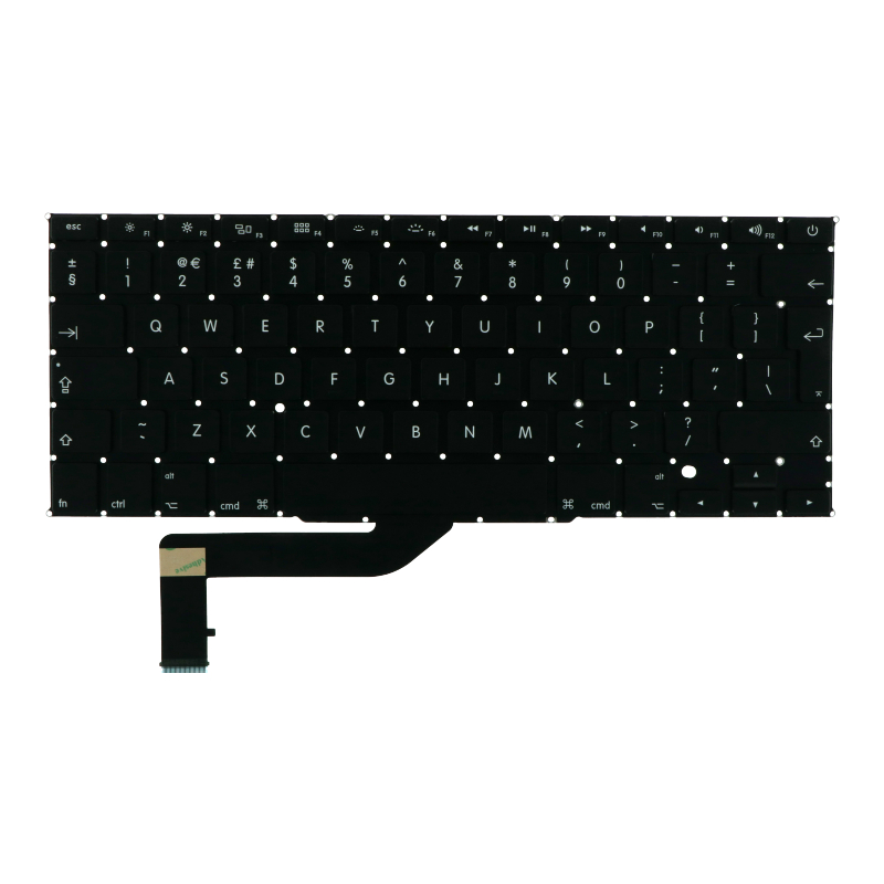 Keyboard for MacBook Retina Pro 15.4" A1398 UK Version 2013-2015 Premium