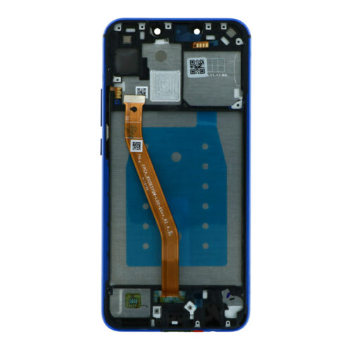 Screen Replacement With Frame for Huawei P Smart+/Nova 3i Blue Premium(Third Party Glued)