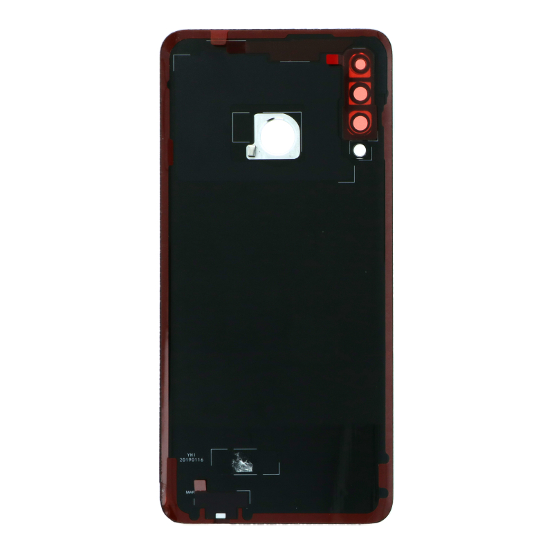 Battery Door + Battery Door Adhesive + Back Camera Lens and Bezel for Huawei nova 4e/P30 lite 24MP Version,MAR-LX1M/LX2/L21MEA/L22A/L22B/LX3A White Premium