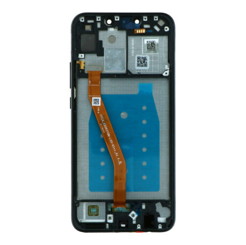 Screen Replacement With Frame for Huawei P Smart+/Nova 3i Black Premium(Third Party Glued)