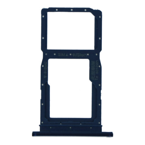 SIM Card Tray for Honor 9X Dual Card Version Blue Premium