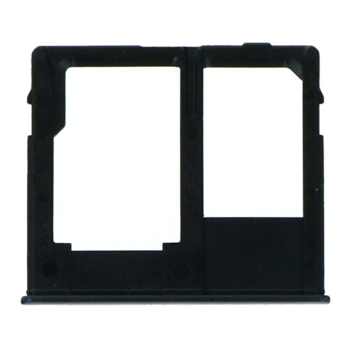 SIM Card Tray for Samsung Galaxy A10e Dual Card Version Black Premium