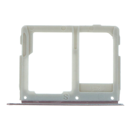 SIM Card Tray for Samsung Galaxy C7 Dual Card Version Pink Premium