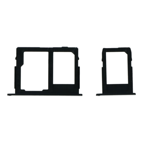 SIM Card Tray for Samsung Galaxy J7 Max/J7 Neo Dual Card Version Black Premium