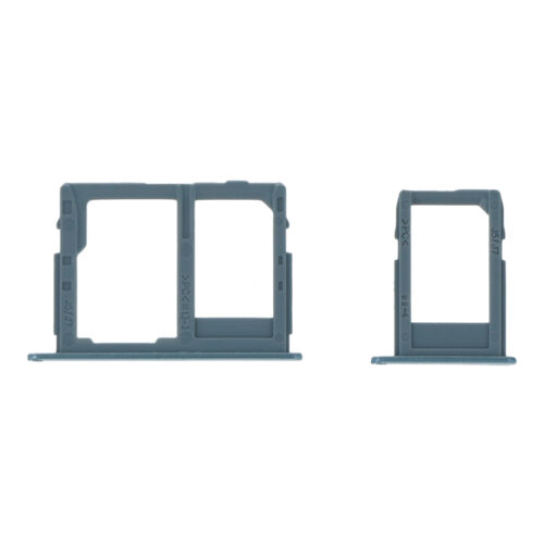 SIM Card Tray for Samsung Galaxy J7 Max/J7 Neo Dual Card Version Blue Premium