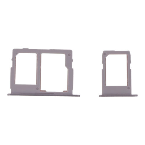 SIM Card Tray for Samsung Galaxy J7 Pro Dual Card Version Pink Premium
