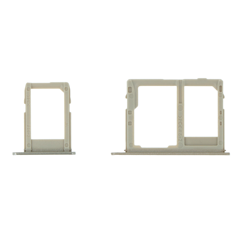 SIM Card Tray for Samsung Galaxy J2 Core Dual Card Version Gold Premium