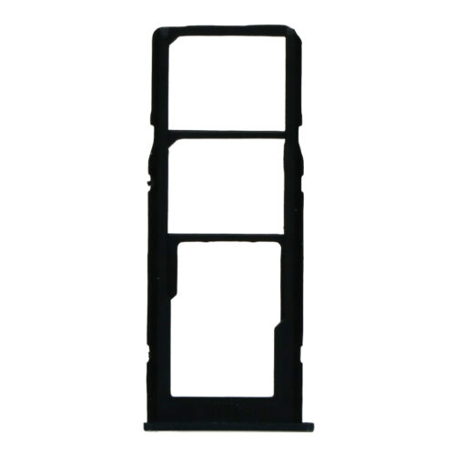SIM Card Tray for Samsung Galaxy M10s Dual Card Version Black Premium
