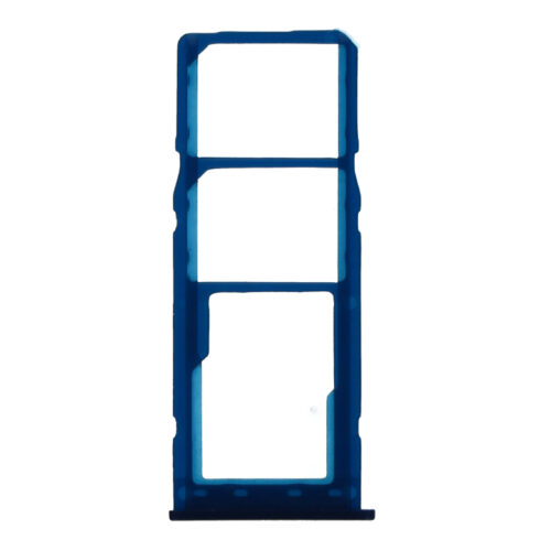 SIM Card Tray for Samsung Galaxy M10s Dual Card Version Blue Premium