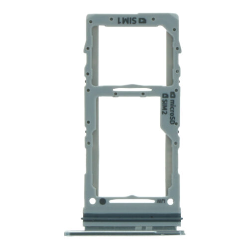 SIM Card Tray for Samsung Galaxy S20/S20 5G Dual Card Version Silver Premium