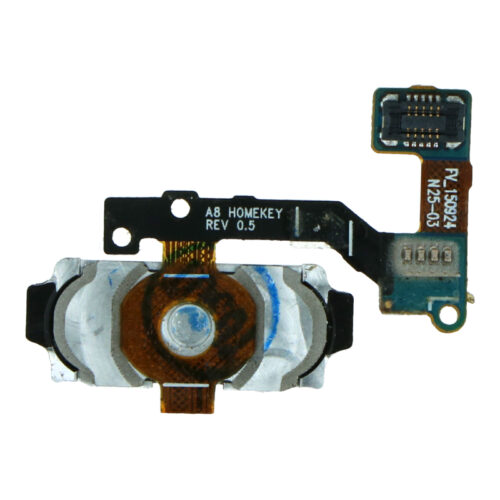 Fingerprint Sensor Flex Cable for Samsung Galaxy A8 2016 Black Premium
