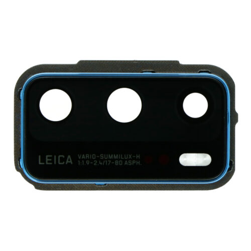 Back Camera Lens and Bezel for Huawei P40 Blue Premium