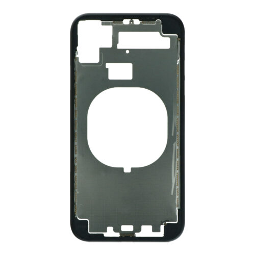 Middle Frame with Side Buttons + SIM Card Tray for iPhone 11 Black OEM