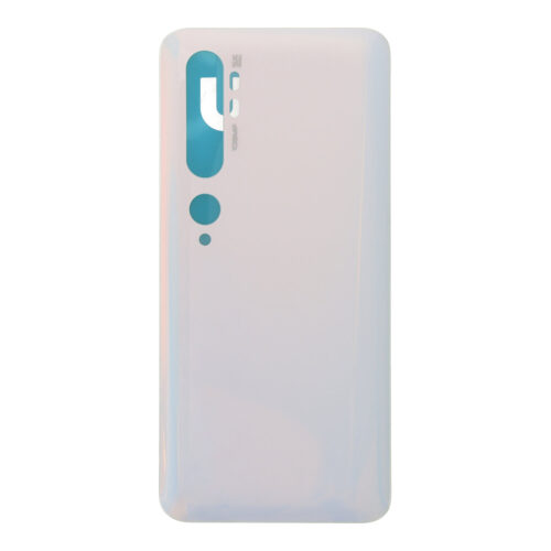 Battery Door with Adhesive for Xiaomi Mi Note 10/Note 10 Pro White HQ