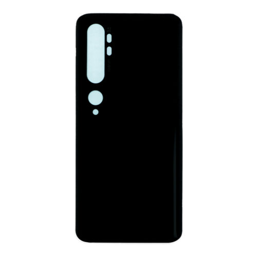 Battery Door with Adhesive for Xiaomi Mi Note 10/Note 10 Pro Black HQ