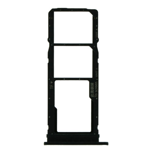 SIM Card Tray for Huawei P40 lite E/Y7p Dual Card Version Black Premium