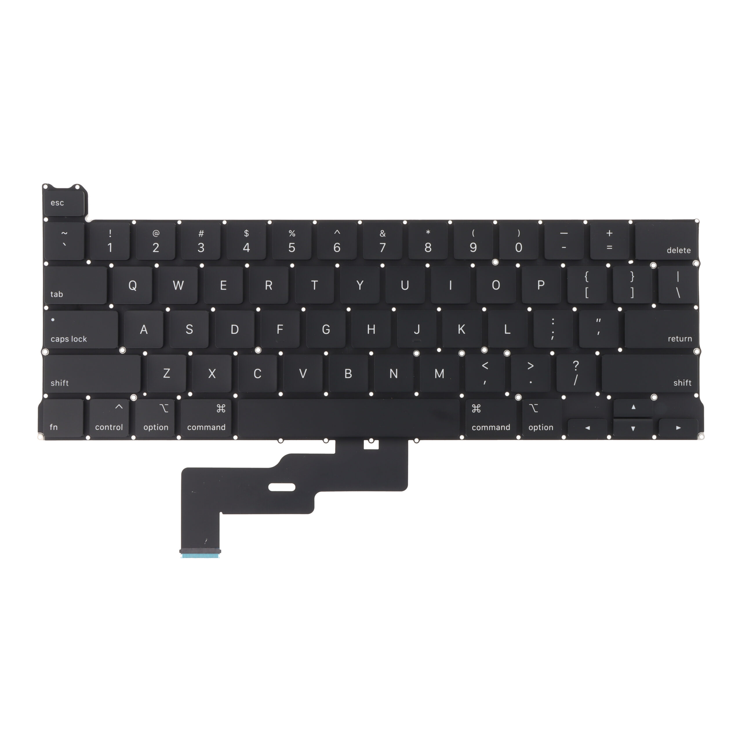 Keyboard for MacBook Pro 13.3" A2289 USA Version Black Premium