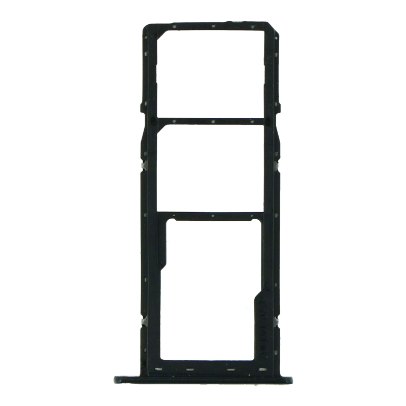 SIM Card Tray for Samsung Galaxy A11/M11 Dual Card Version Black Premium