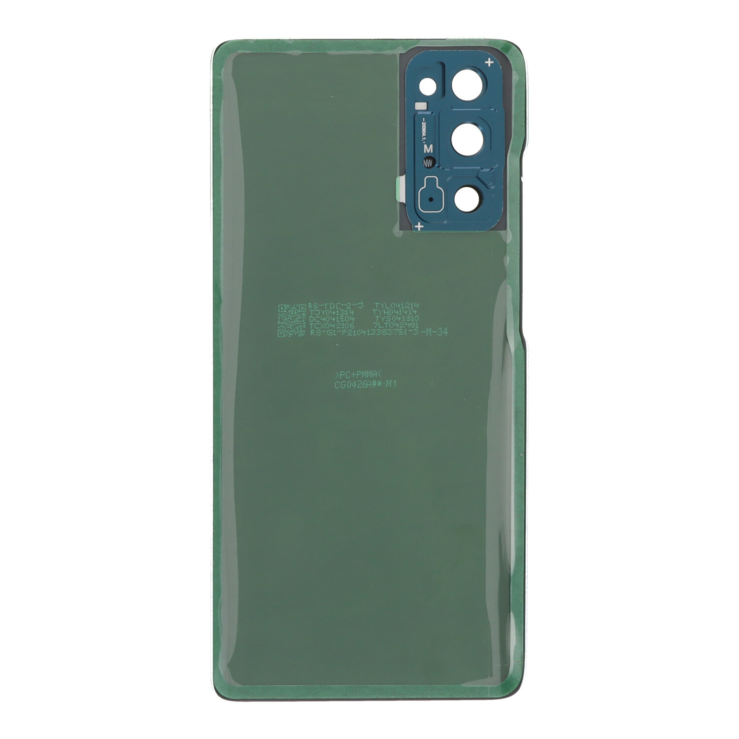 Battery Door + Battery Door Adhesive + Back Camera Lens and Bezel for Samsung Galaxy S20 FE/S20 FE 5G Green Premium