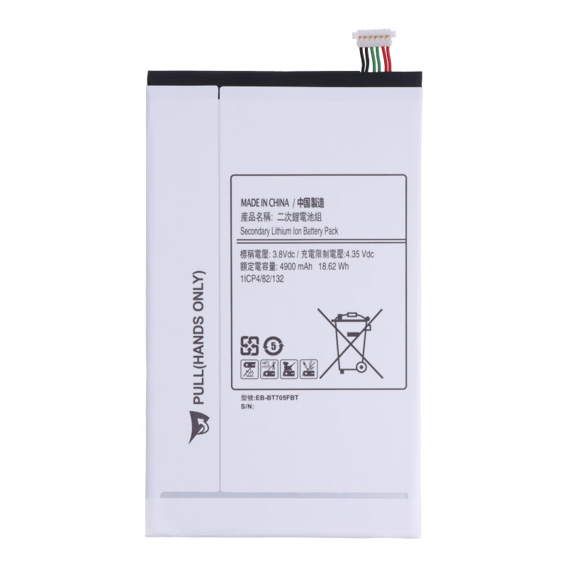 EB-BT705FBT 4900mAh Battery for Samsung Galaxy Tab S 8.4 T700/T705 OEM without Logo