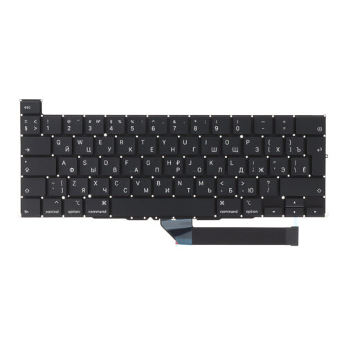 Keyboard for Macbook Pro 16" 2019 A2141 Big Enter Key & Rus Version Premium
