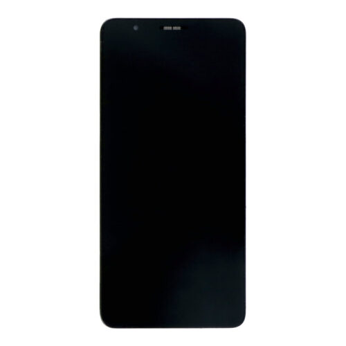 Screen Replacement With Frame for Samsung Galaxy A01 Core Black Premium(Third Party Glued)