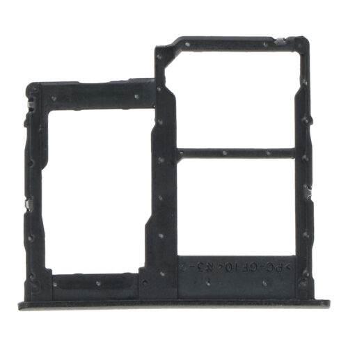 SIM Card Tray for Samsung Galaxy A01 Core Dual Card Version Black Premium