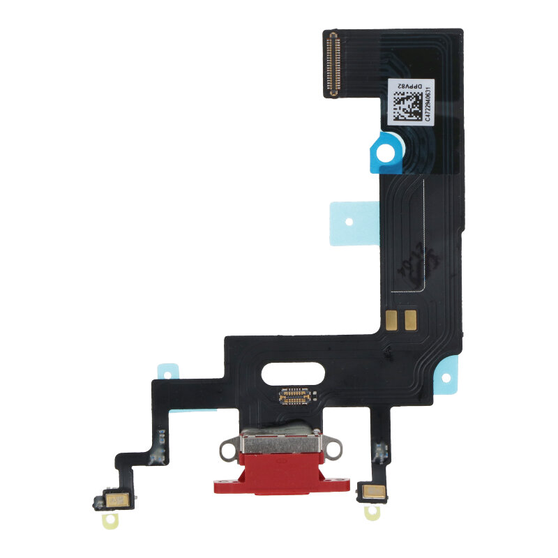 Charging Port Flex Cable for iPhone XR Red without Logo OEM