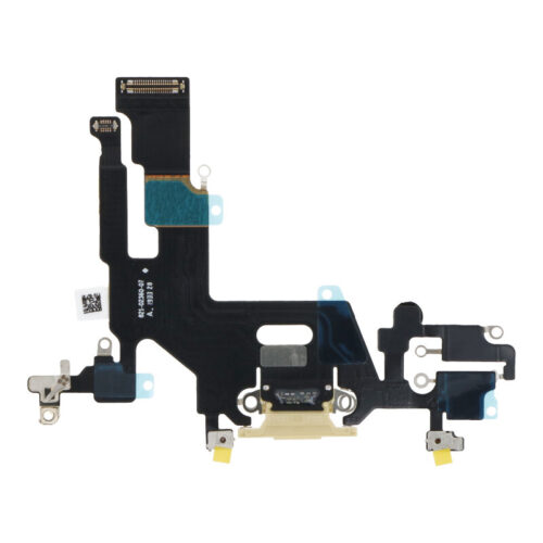 Charging Port Flex Cable for iPhone 11 Yellow without Logo OEM