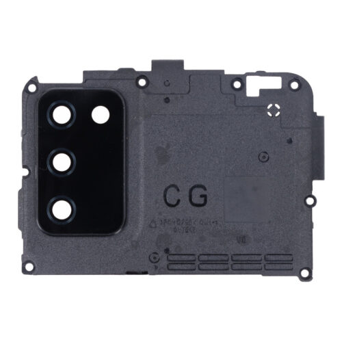 Back Camera Lens and Bezel for Samsung Galaxy M02s Black Premium