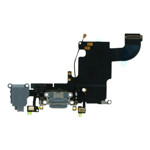 Charging Port Flex Cable for iPhone 6S Dark Gray without Logo OEM