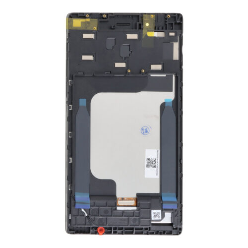 Screen Replacement With Frame for Lenovo Tab 7 Essential TB-7304 Black Premium(Third Party Glued)