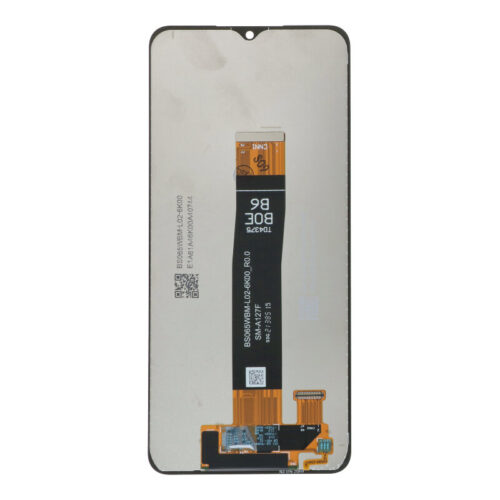 Screen Replacement for Samsung Galaxy A12 Nacho/A12s Black Flex Cable Version Black Premium
