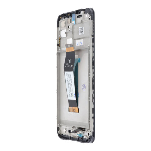 Screen Replacement With Frame for Xiaomi Redmi 10 Prime Black Premium(Third Party Glued)