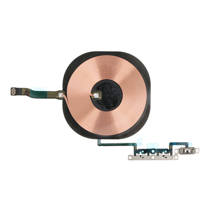 Wireless Charger Chip with Volume Button Flex Cable for iPhone 11 Pro Premium