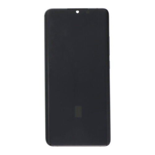 Screen Replacement With Frame for Xiaomi Mi Note 10/Note 10 Pro/Note 10 Lite Black Premium(Third Party Glued)