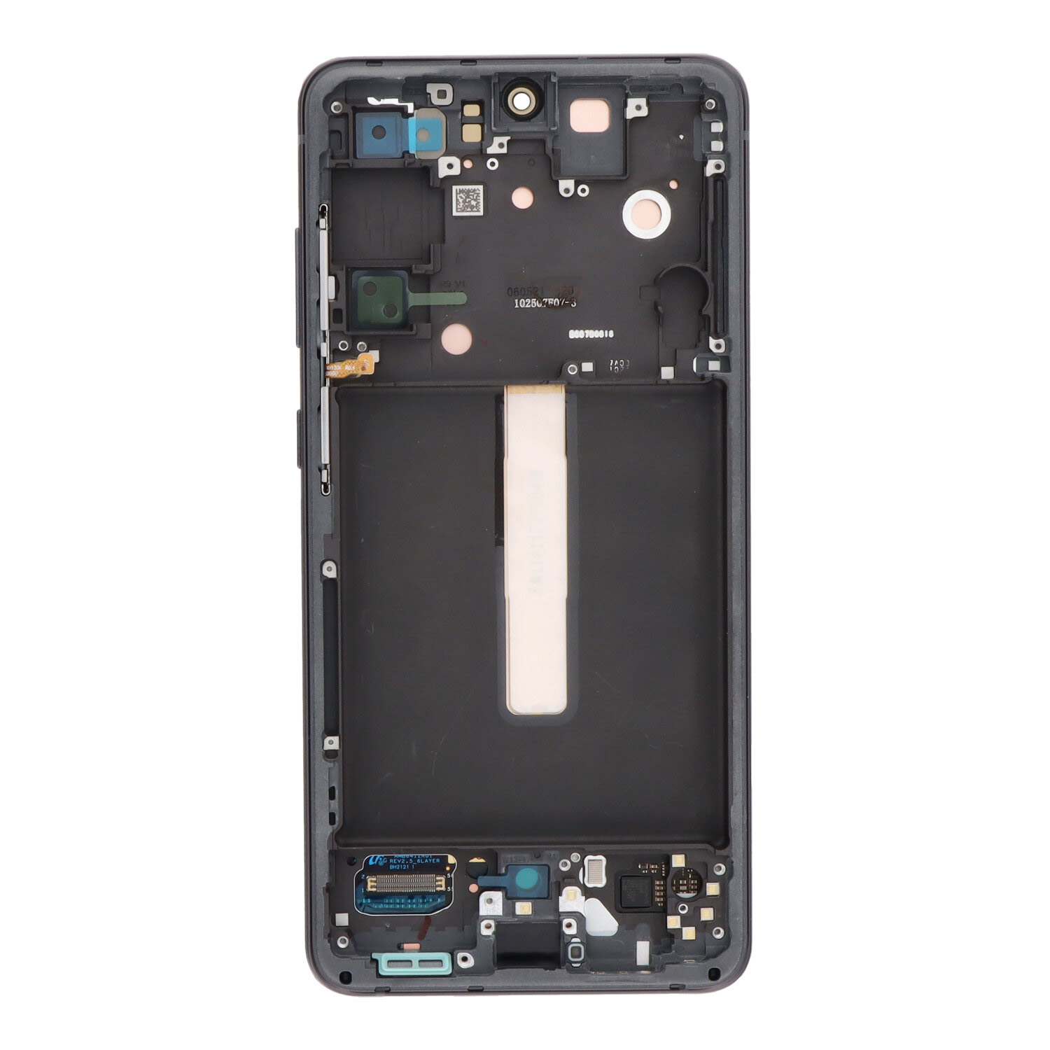 Screen Replacement With Frame for Samsung Galaxy S21 FE 5G G990 G990B European Version Gray Premium