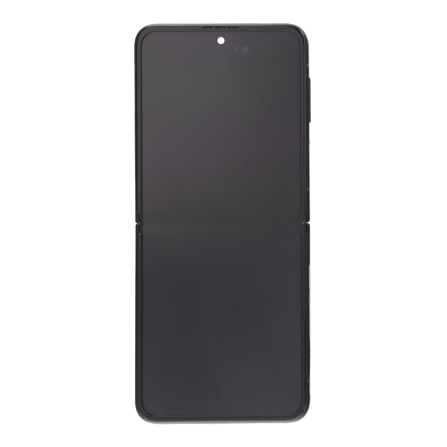 Built-in Screen Replacement With Frame for Samsung Galaxy Z Flip3 5G F711 F711B Black Premium