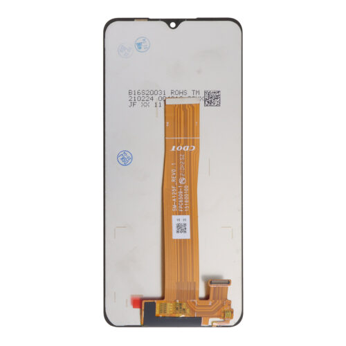 Screen Replacement for Samsung Galaxy A12/A02/A12 Nacho/A12s Yellow Flex Cable Version Black HQ