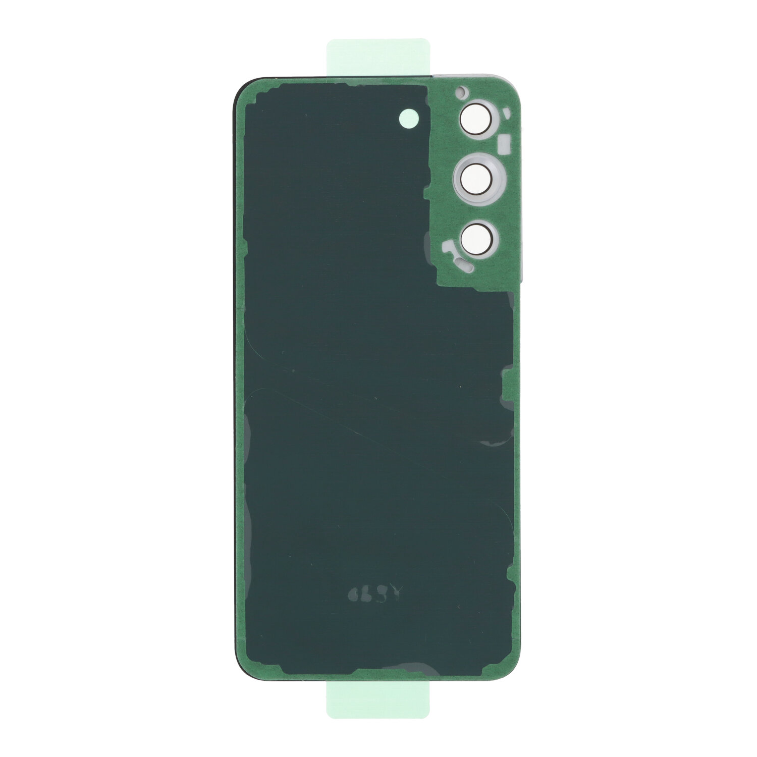 Battery Door + Battery Door Adhesive + Back Camera Lens and Bezel for Samsung Galaxy S22 5G Blue OEM