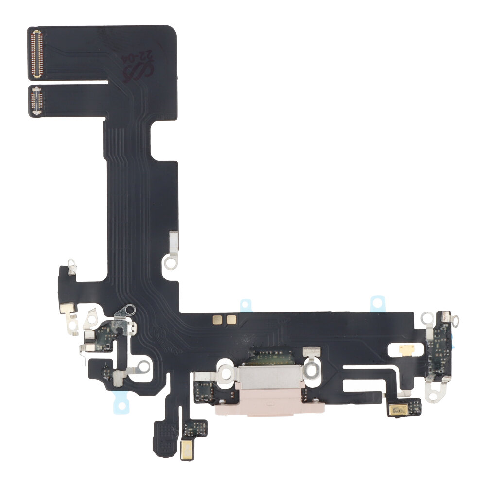 Charging Port Flex Cable for iPhone 13 6.1" Pink without Logo HQ