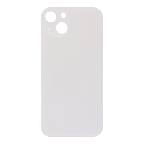 Battery Door with Adhesive for iPhone 13 6.1" Small Hole White OEM